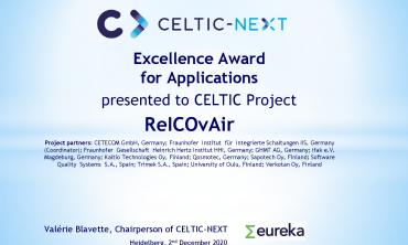Auszeichnung Celtic Next Excellence Award