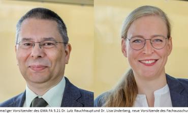 ehem. Vorsitzender und neue Vorsitzende des GMA-FA 5.21