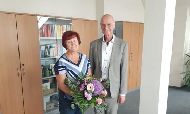 Verabschiedung von Frau Birgit Prellberg in den Ruhestand