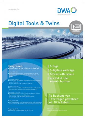 DWA-Reihe Digital Tools & Twins