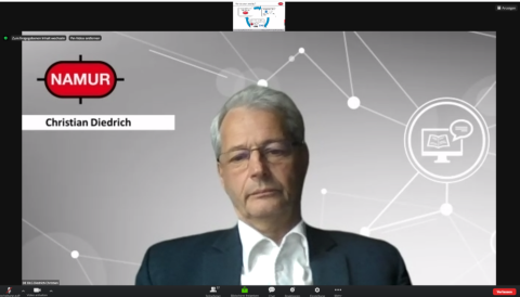 Vortrag Prof. Diedrich beim virtuellen NAMUR Austauschforum